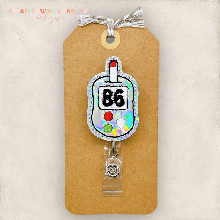 Glucometer Badge Topper