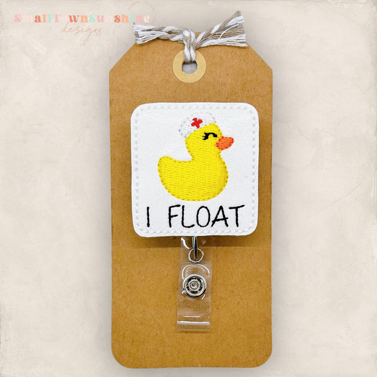 I Float Badge Topper