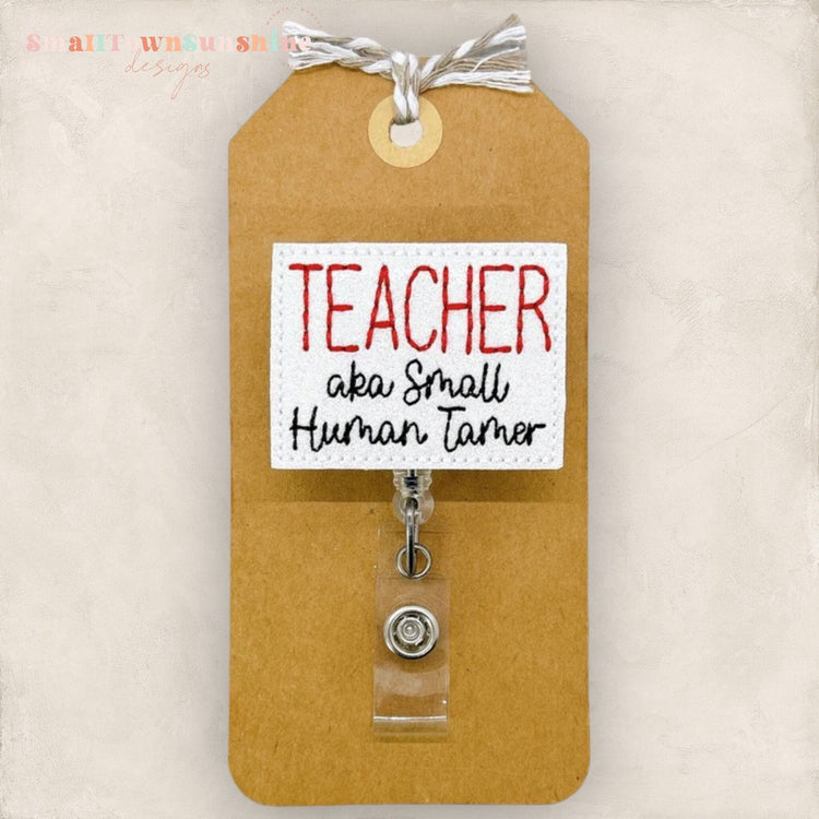 Small Human Tamer Badge Topper