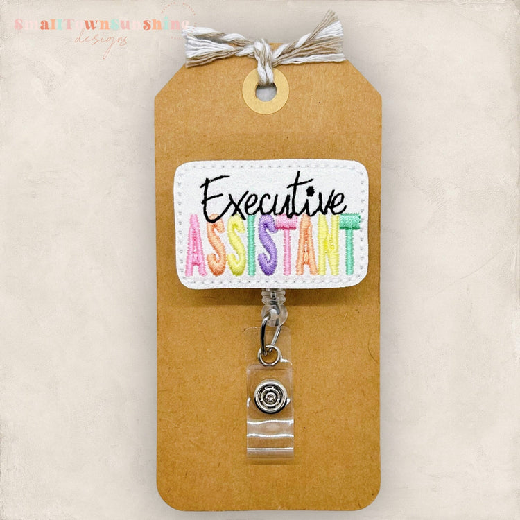 Executive Assistant Badge Topper
