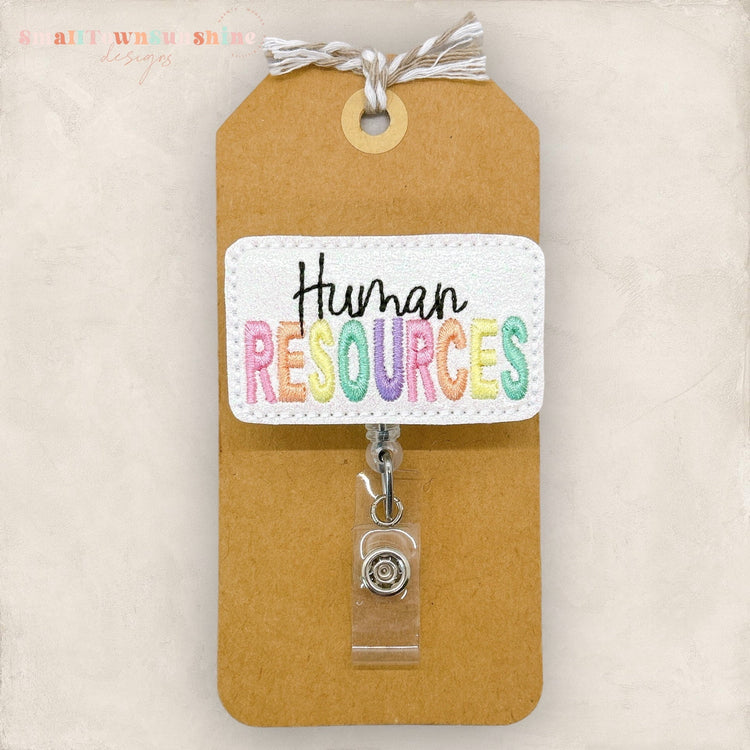 Human Resources Badge Topper