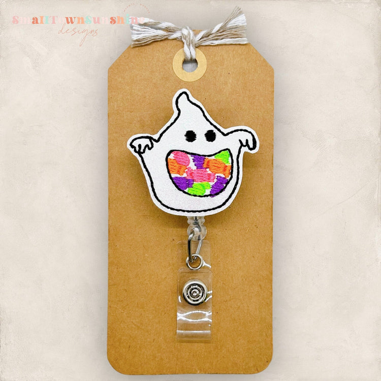 Candy Ghost Badge Topper