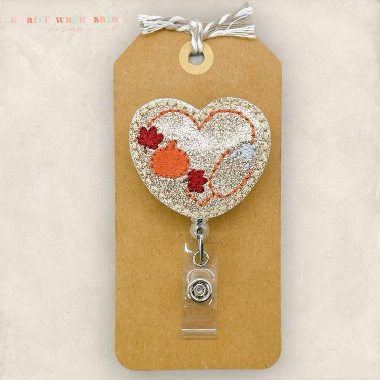 Fall Stethoscope Badge Topper