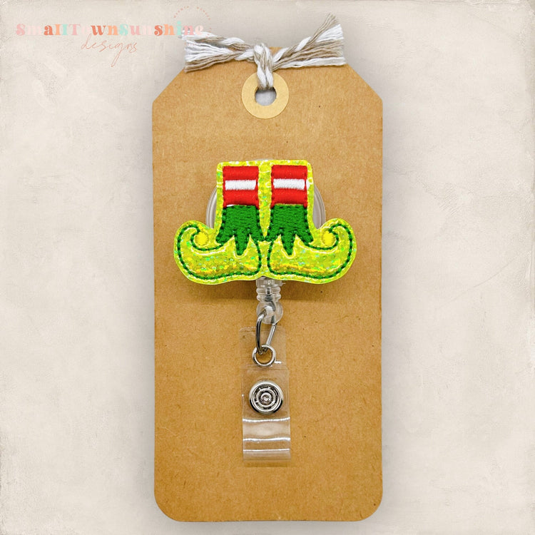 Elf Feet Badge Topper
