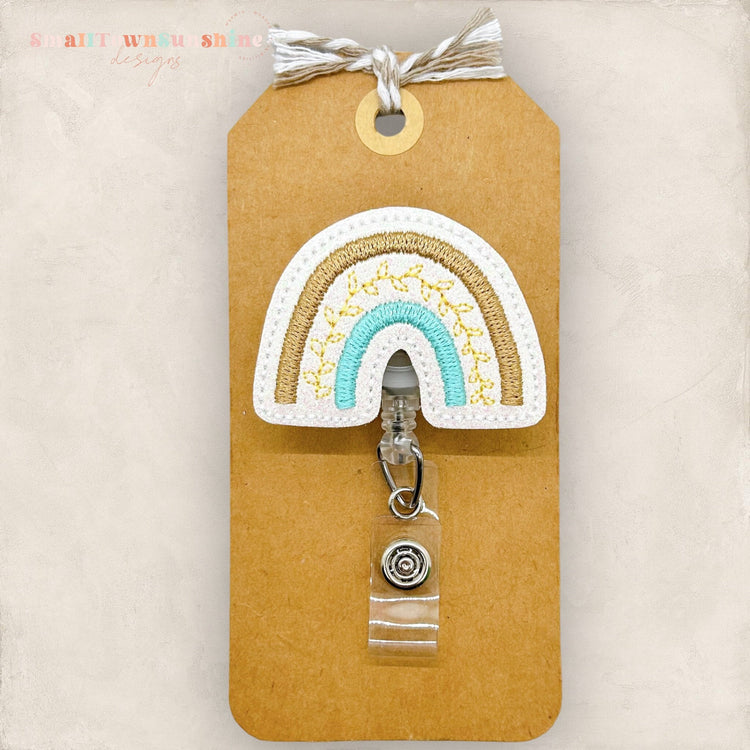 Rainbow Badge Topper