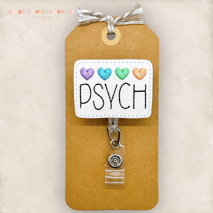 Psych Badge Topper