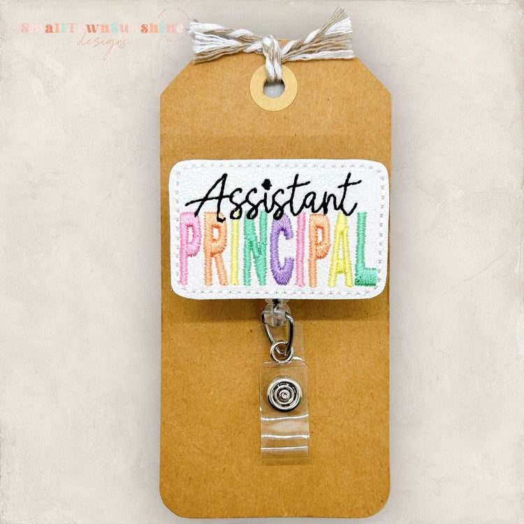 Assistant Principal Badge Topper