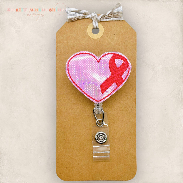 Breast Cancer Awareness Badge Topper