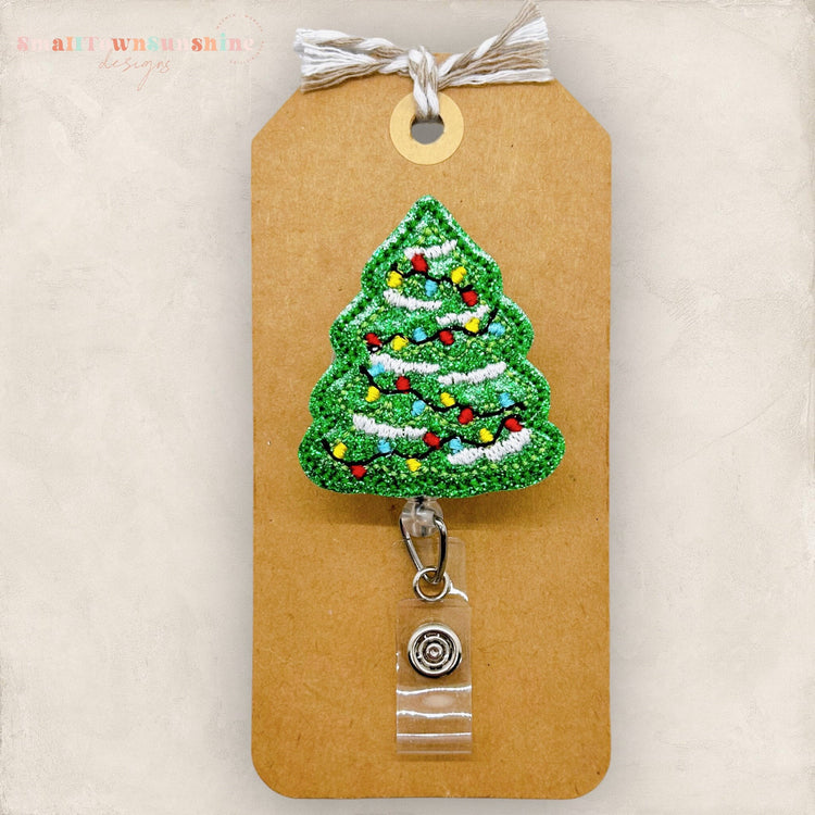 Christmas Tree Badge Topper