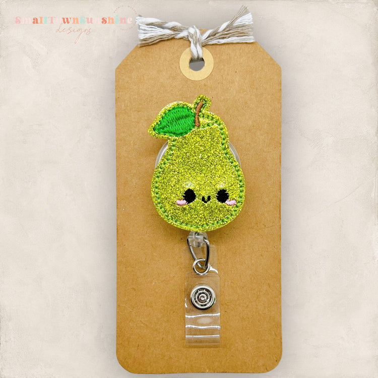 Pear Badge Topper