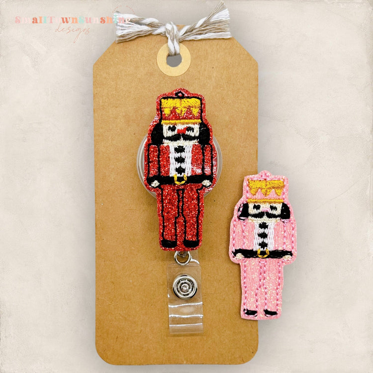 Christmas Nutcracker Badge Topper