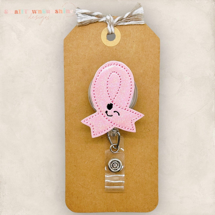 Breast Cancer Badge Topper