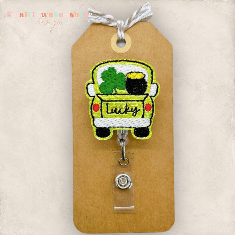 St Patrick’s Day Truck Badge Topper