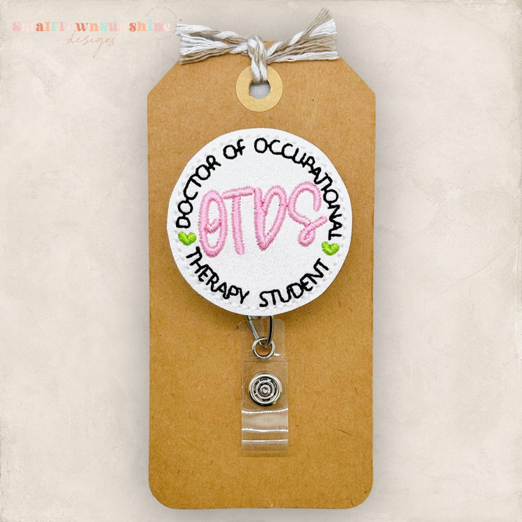 Doctor of Occupational Therapy Student Badge Topper