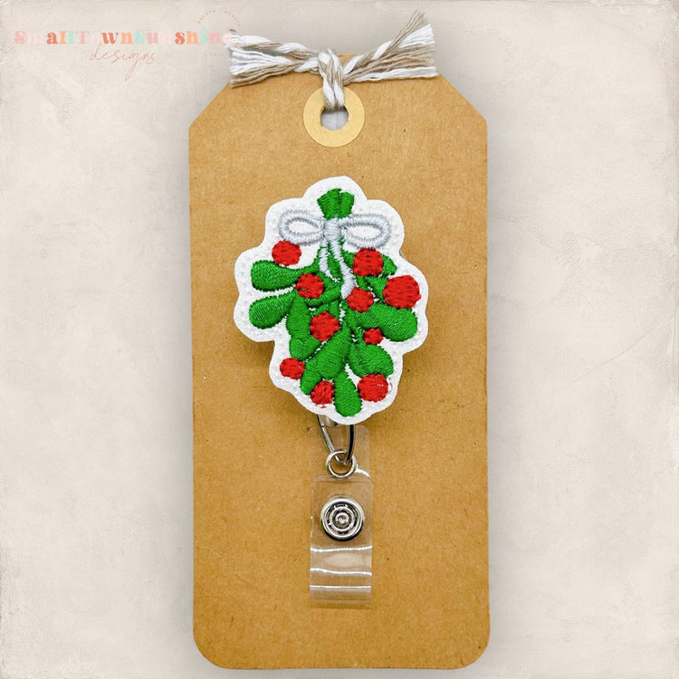 Mistletoe Badge Topper