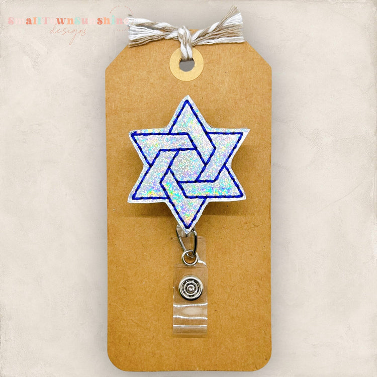 Star of David Badge Topper