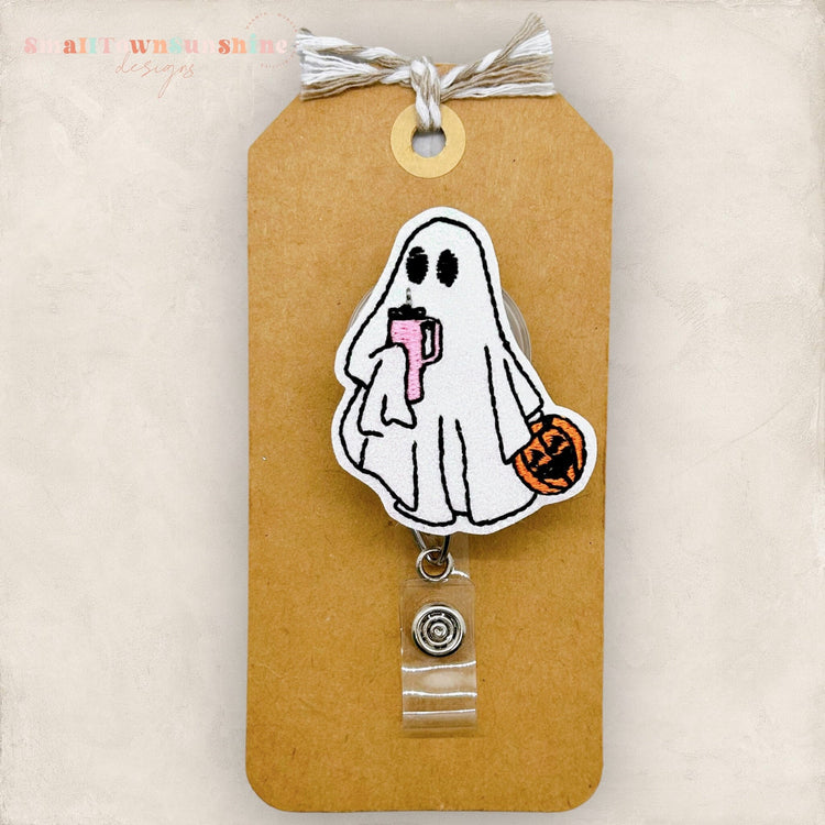 Tumbler Ghost Badge Topper