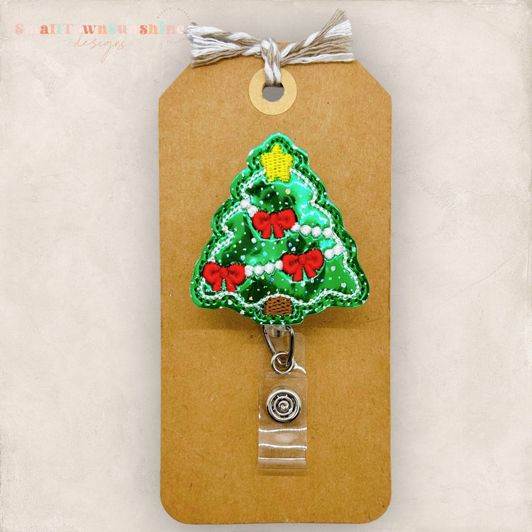 Christmas Tree Badge Topper