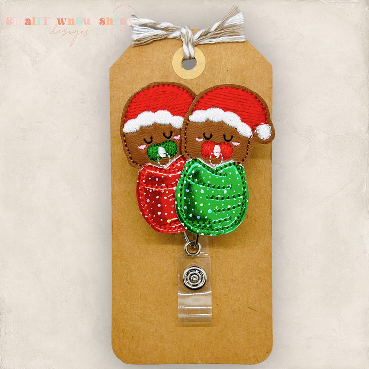 Christmas Babies Badge Topper