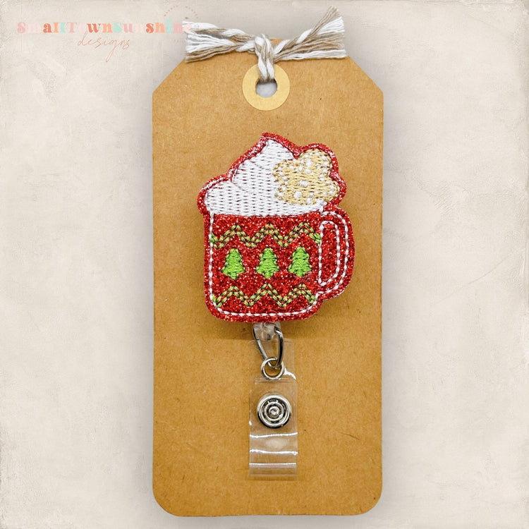 Christmas Cookie Mug Badge Topper