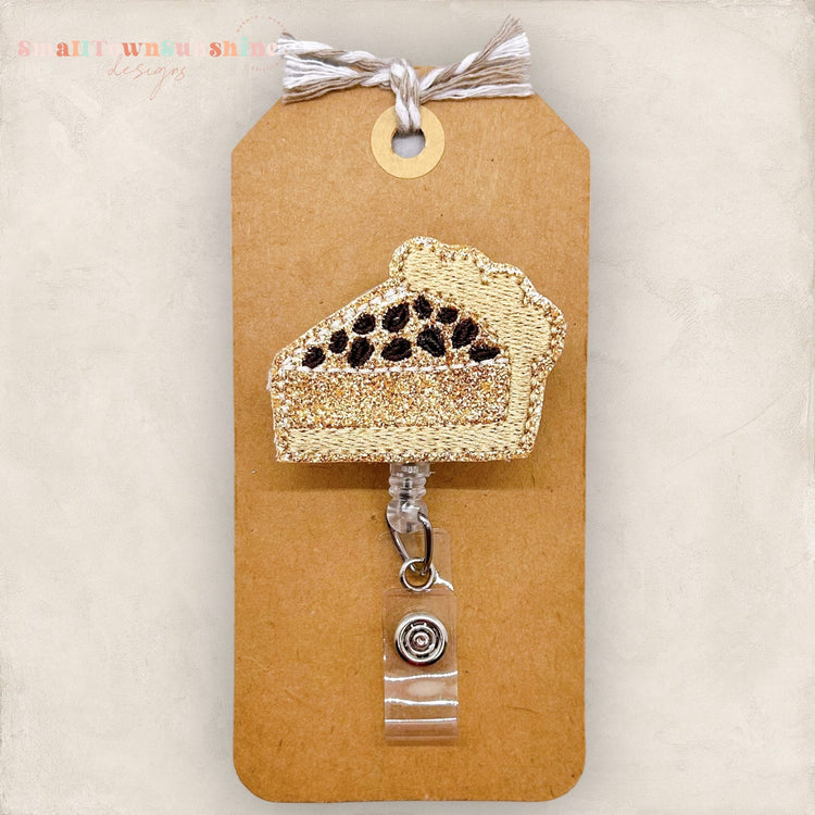 Pecan Pie Badge Topper