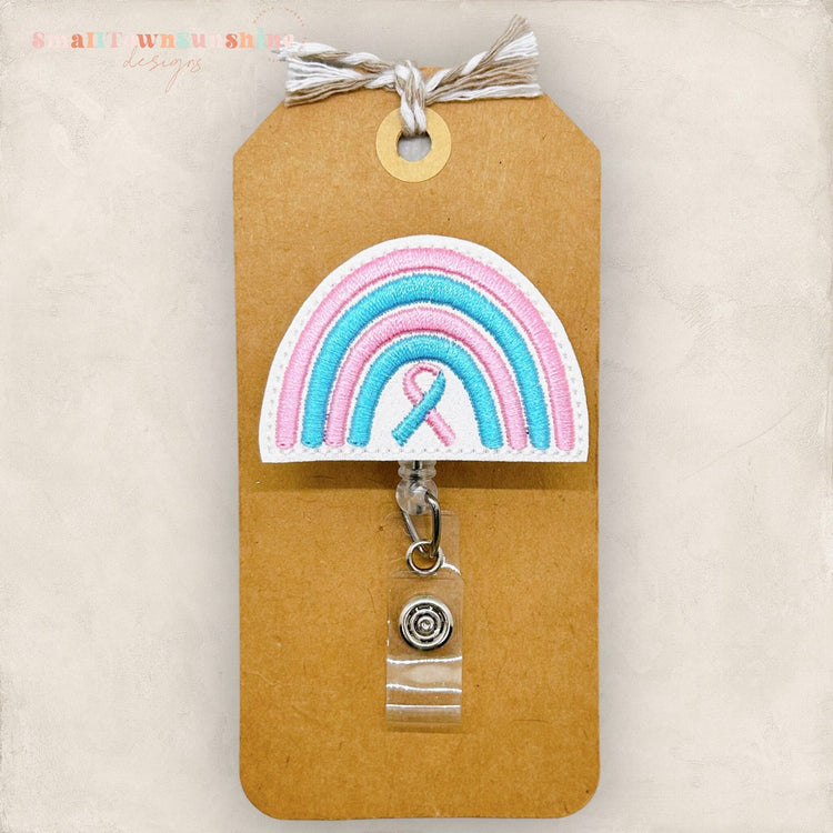 Infant and Pregnancy Loss Rainbow Badge Topper