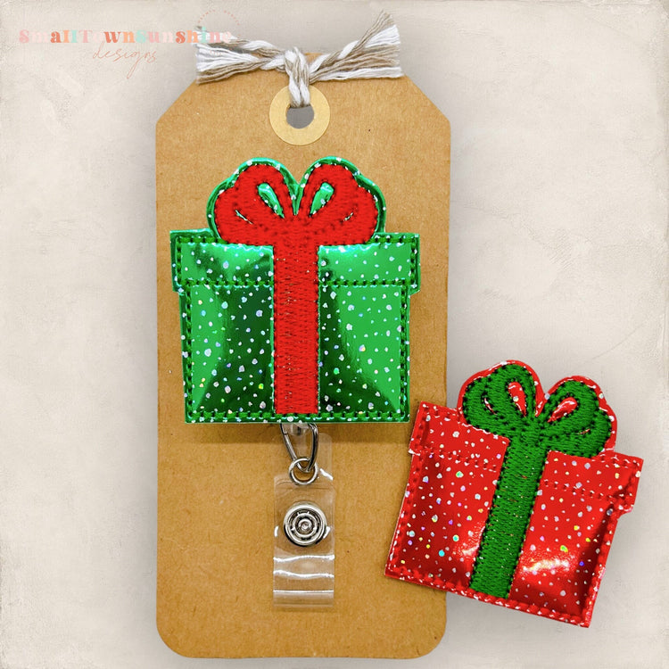 Christmas Present Badge Topper