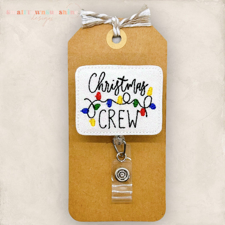 Christmas Crew Badge Topper
