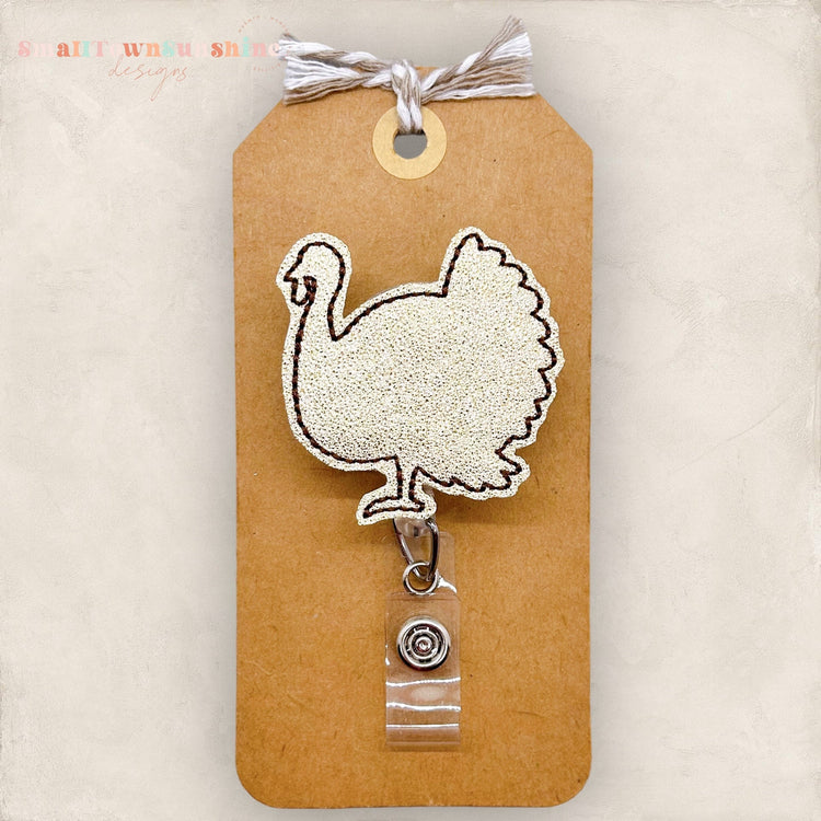 Turkey Silhouette Badge Topper