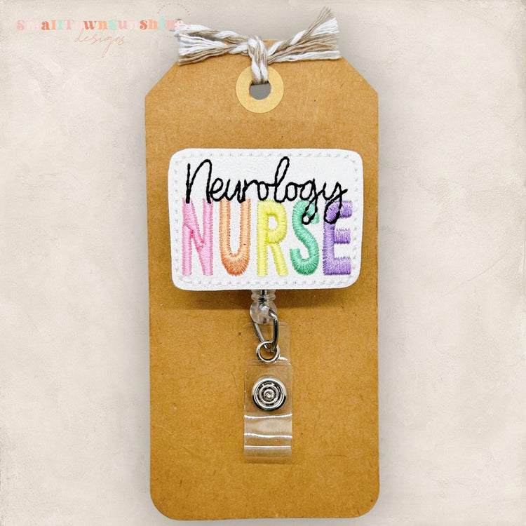 Neurology Nurse Badge Topper