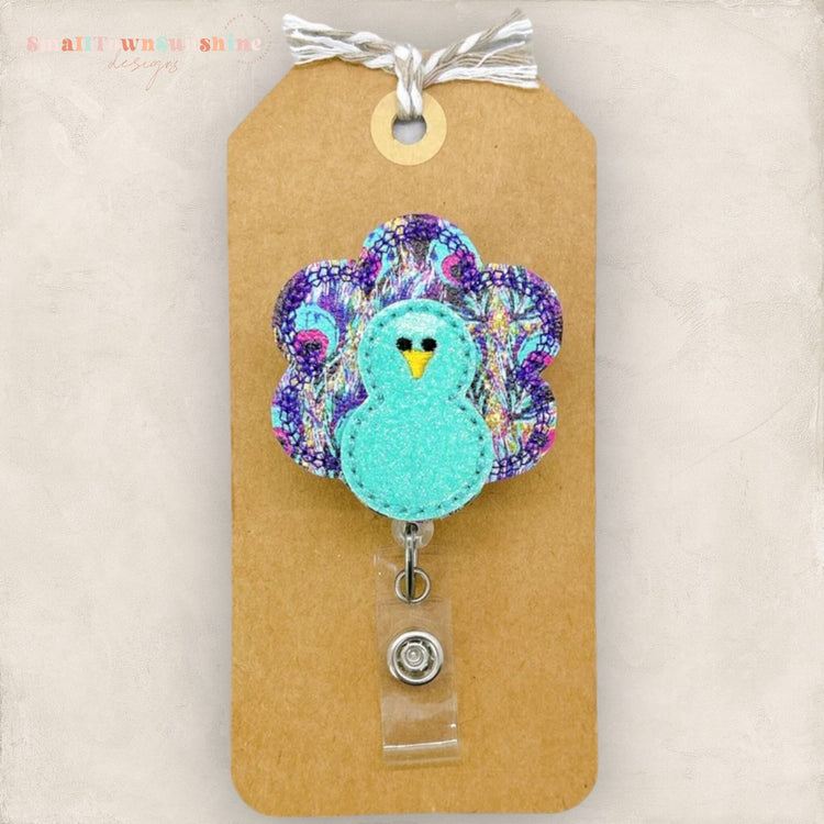 Peacock Badge Topper
