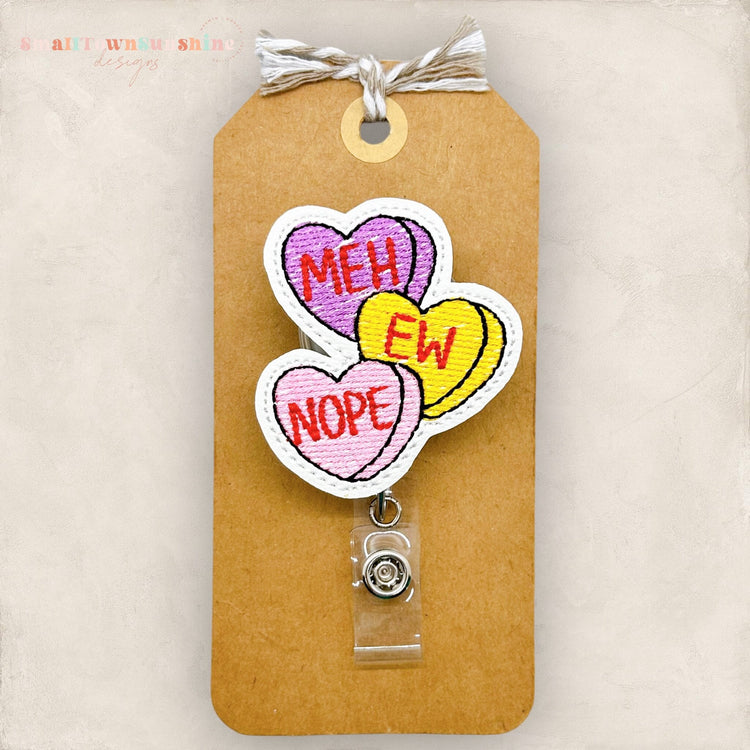 Anti Love Badge Topper