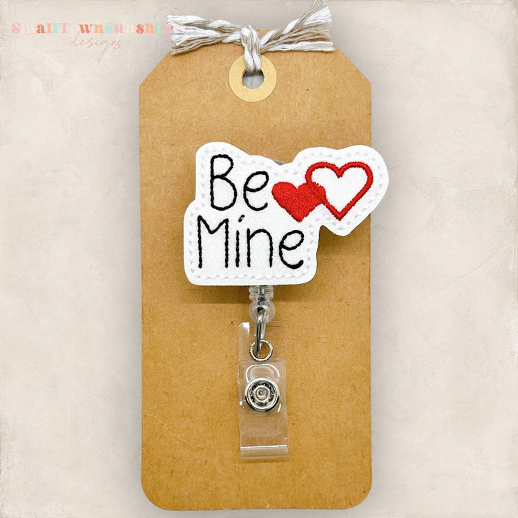 Be Mine Badge Topper