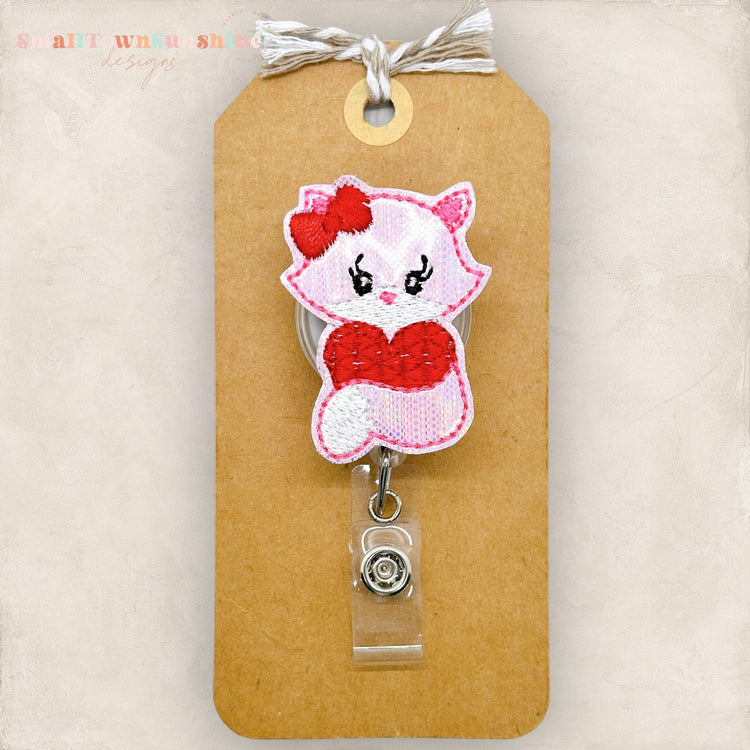 Valentine Fox Badge Topper