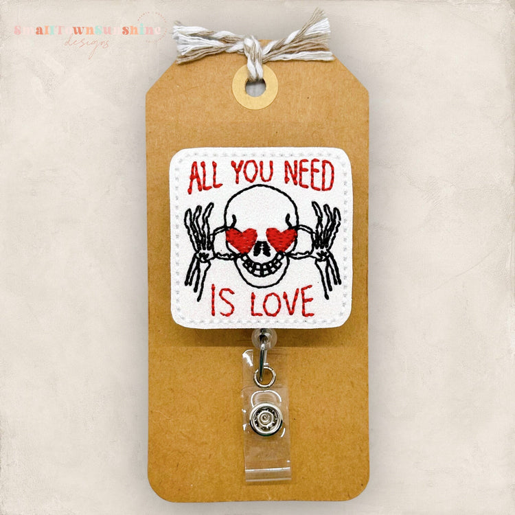 All You Need is Love Badge Topper