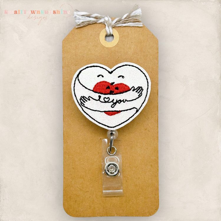 Hug Badge Topper