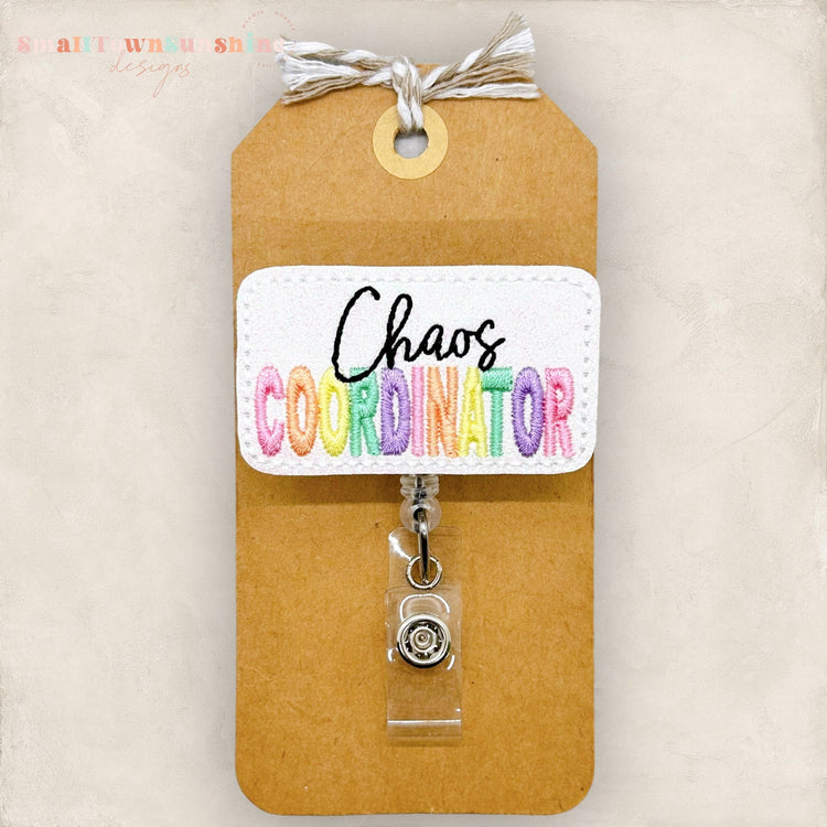 Chaos Coordinator Badge Topper