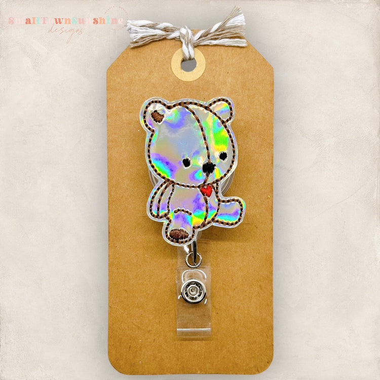 Teddy Bear Badge Topper