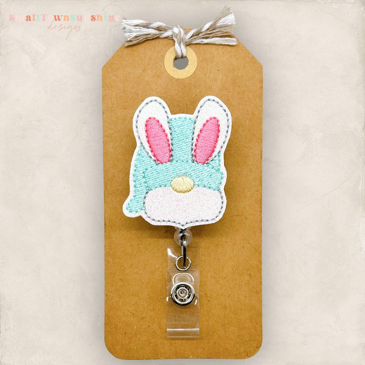Bunny Gnome Badge Topper