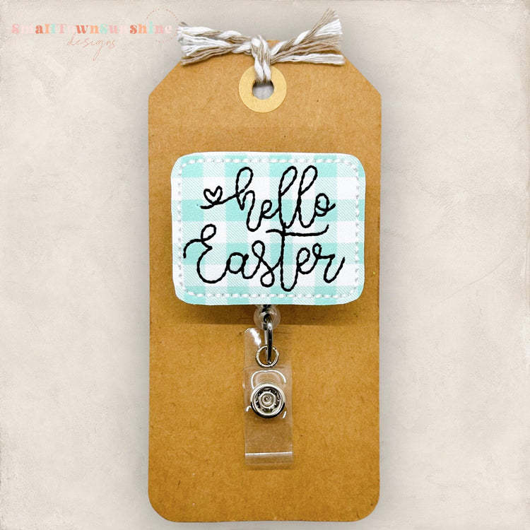 Hello Easter Badge Topper
