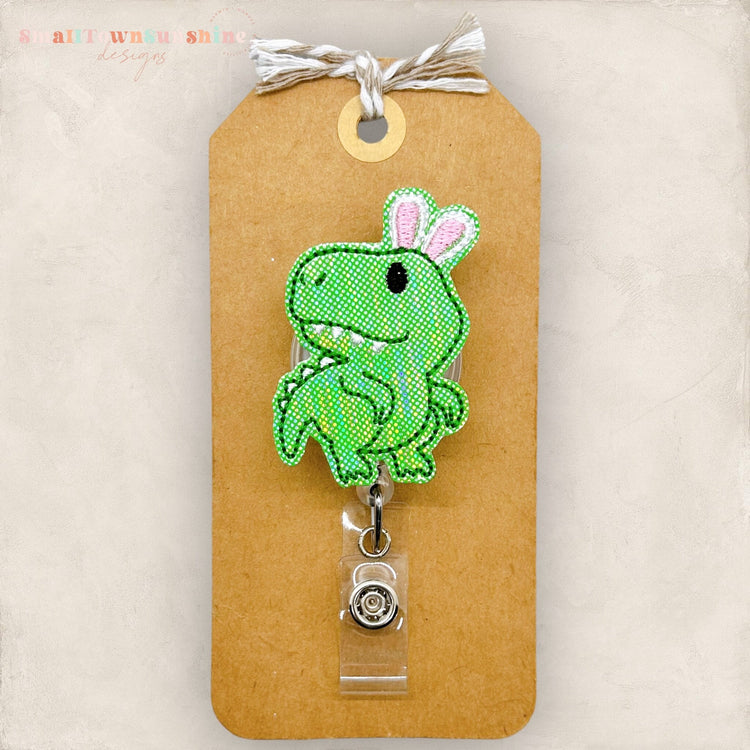 Dinosaur Bunny Badge Topper