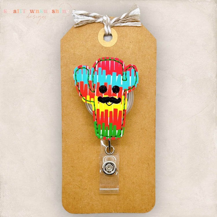 Mr Cactus Badge Topper