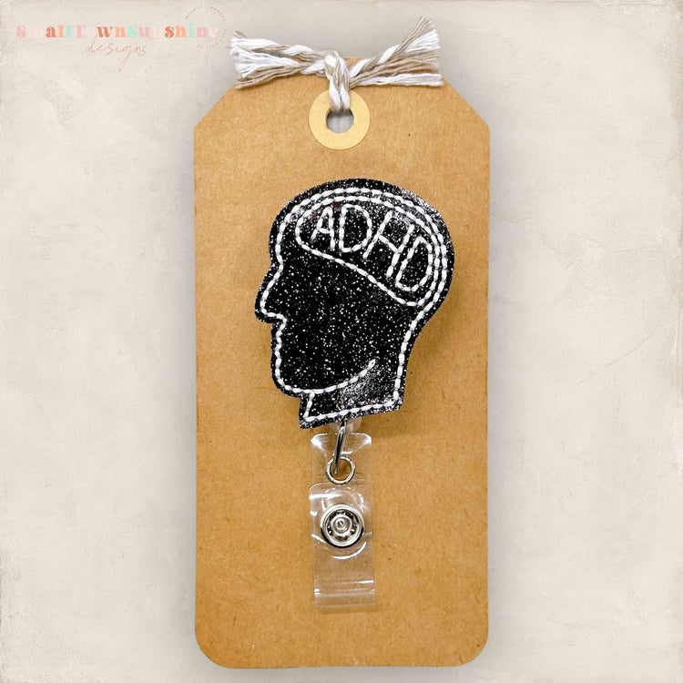 ADHD Brain Badge Topper