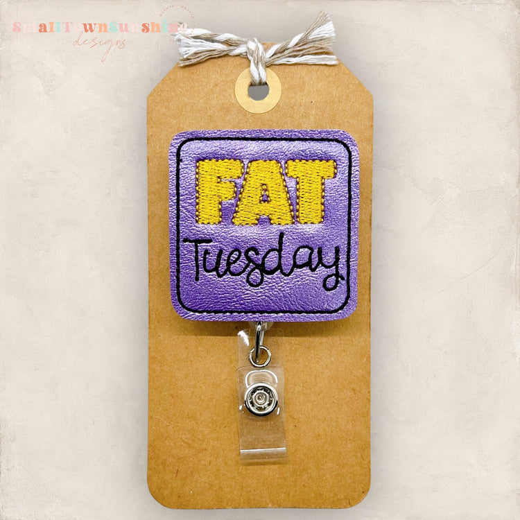 Fat Tuesday Badge Topper