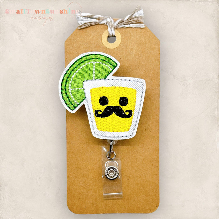 Tequila Shot Badge Topper