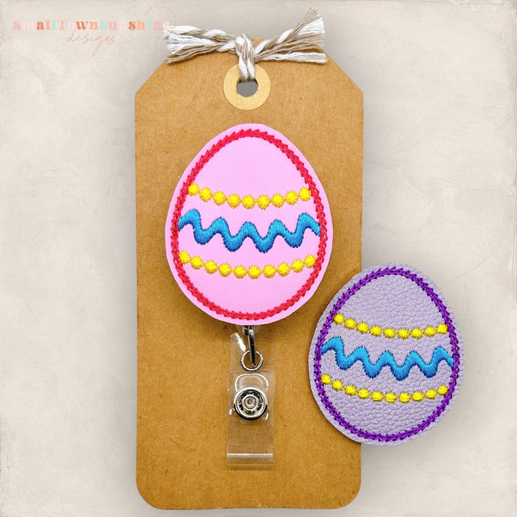 Easter Egg Badge Topper