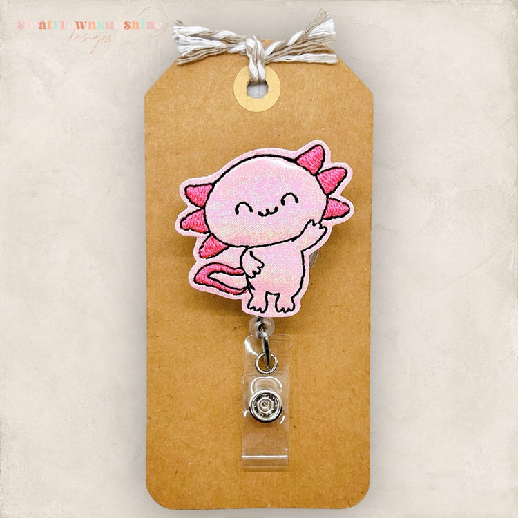 Axolotl Badge Topper