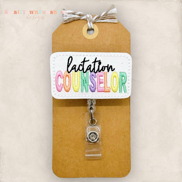 Lactation Counselor Badge Topper