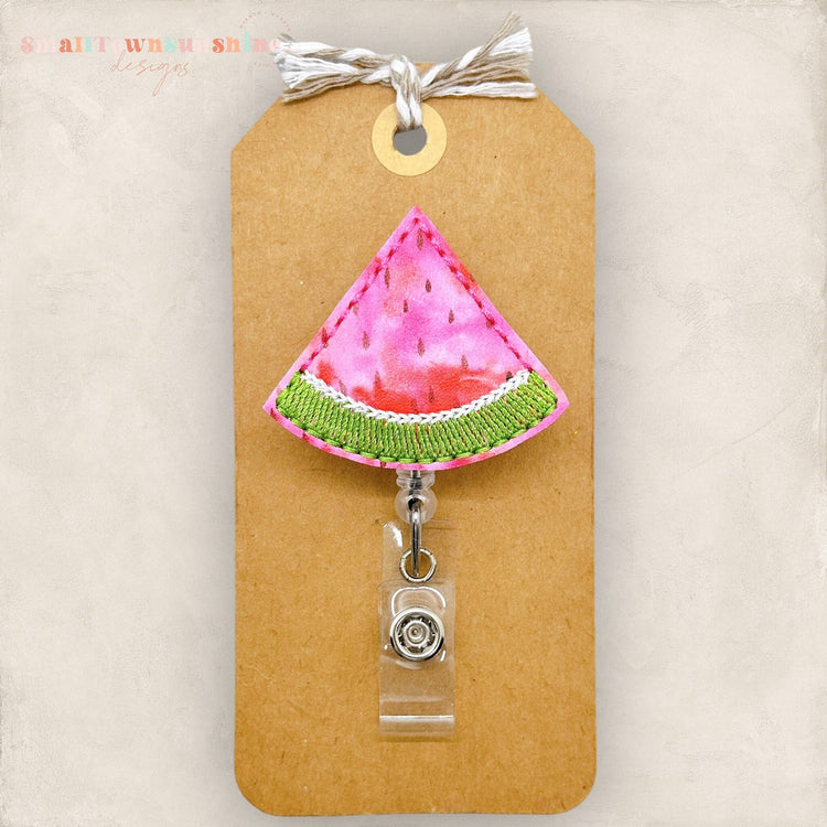 Watermelon Slice Badge Topper