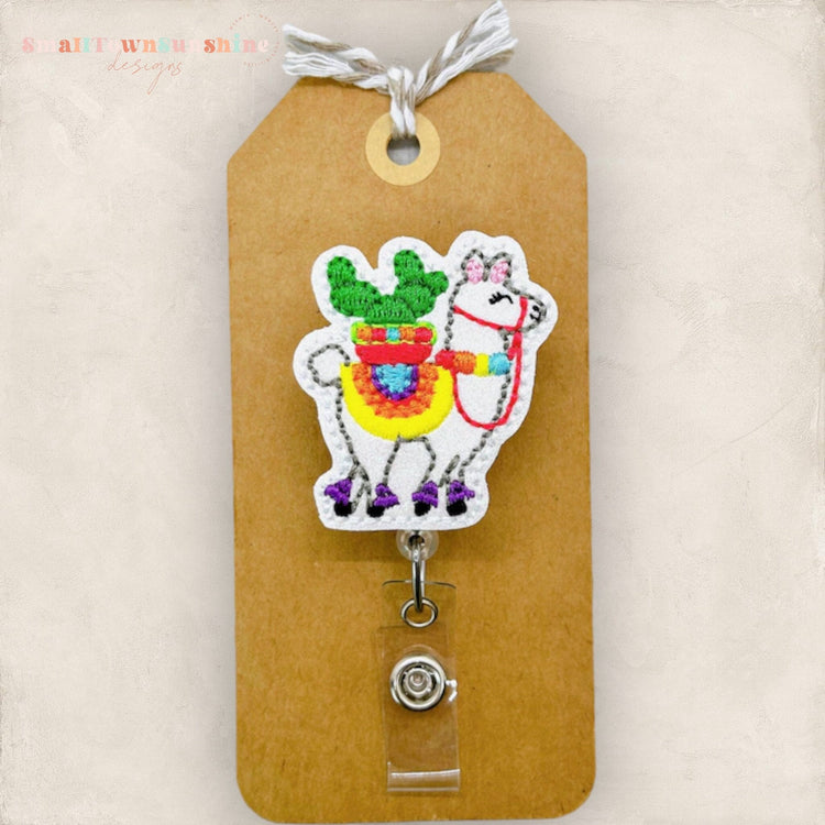 Fiesta Llama Badge Topper